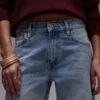 Topshop jeans met middelhoge taille en wijde pijpen