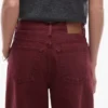 Topshop jeans met middelhoge taille en wijde pijpen