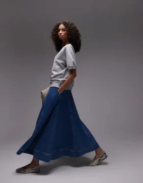 Topshop lange rok