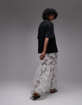 Topshop lange rok