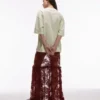 Topshop lange rok