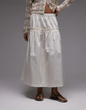 Topshop lange rok