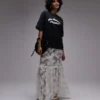 Topshop lange rok