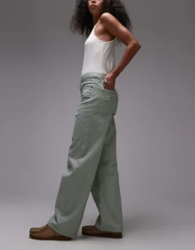 Topshop loszittende jeans met middelhoge taille