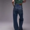 Topshop loszittende jeans met middelhoge taille