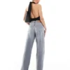 Topshop loszittende jeans met middelhoge taille