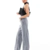 Topshop loszittende jeans met middelhoge taille