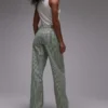 Topshop loszittende jeans met middelhoge taille