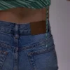 Topshop loszittende jeans met middelhoge taille