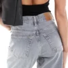Topshop loszittende jeans met middelhoge taille