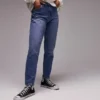 Topshop Mom-fit-Jeans met hoge taille