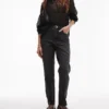 Topshop Mom-fit-Jeans met hoge taille