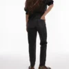 Topshop Mom-fit-Jeans met hoge taille