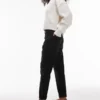 Topshop Mom-fit-Jeans met hoge taille