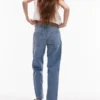 Topshop rechte Jeans met middelhoge taille