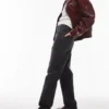 Topshop rechte Jeans met middelhoge taille
