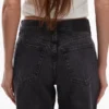 Topshop rechte Jeans met middelhoge taille