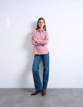 Tsaubrey denimoverhemd