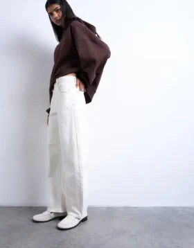 Tsbarrel High Rise Barrel Fit-Jeans
