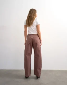Tsbarrel High Rise Barrel Fit-Jeans