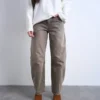 Tsbarrel jeans met hoge taille en barrel-pasvorm