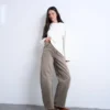 Tsbarrel jeans met hoge taille en barrel-pasvorm