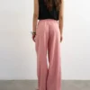 Tsbeate broek met hoge taille