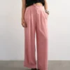 Tsbeate broek met hoge taille
