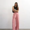 Tsbeate broek met hoge taille