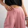 Tsbeate broek met hoge taille