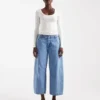 Tsbella High Rise Barrel Fit-Jeans