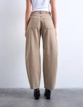 Tsbrianna High Rise Barrel Fit-Jeans
