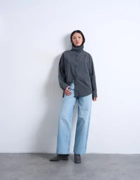 Tscinch-Jeans met lage taille en wijde pijpen