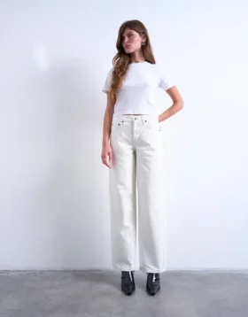 Tscinch-Jeans met lage taille en wijde pijpen