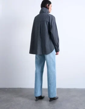 Tscinch-Jeans met lage taille en wijde pijpen