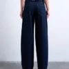 Tscinch-Jeans met lage taille en wijde pijpen