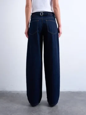 Tscinch-Jeans met lage taille en wijde pijpen