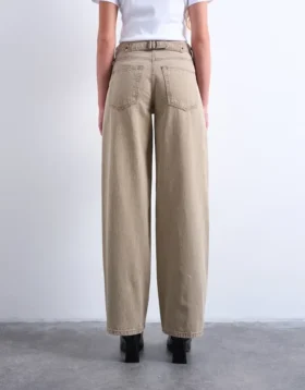 Tscinch-Jeans met lage taille en wijde pijpen