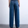 Tscinch-Jeans met lage taille en wijde pijpen