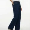 Tscinch-Jeans met lage taille en wijde pijpen