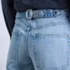 Tscinch-Jeans met lage taille en wijde pijpen