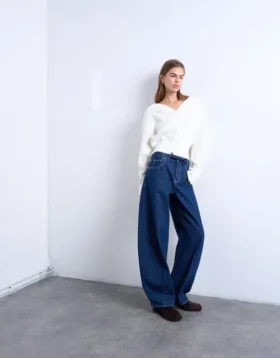 Tselodie Barrel Fit-Jeans