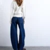 Tselodie Barrel Fit-Jeans
