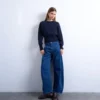 Tsemma High Rise Barrel Fit-Jeans