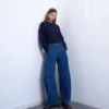 Tsemma High Rise Barrel Fit-Jeans