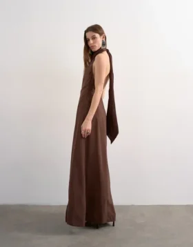 Tsgry lange jurk