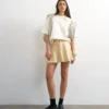 Tshanna mini-rok met hoge taille
