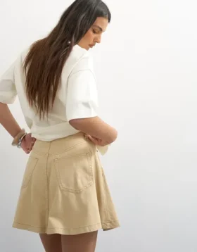 Tshanna mini-rok met hoge taille