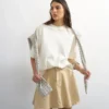 Tshanna mini-rok met hoge taille