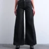 Tshorizon jeans met middelhoge taille en wijde pijpen